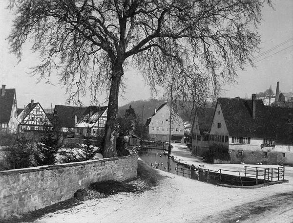 Blick auf die Fakler-Mühle