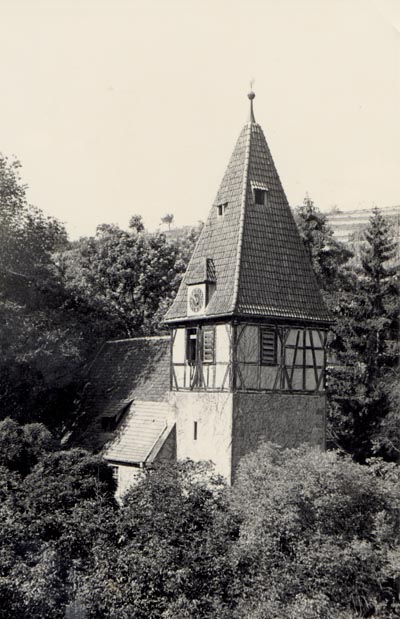 Alte Aufnahme der Stephanuskirche