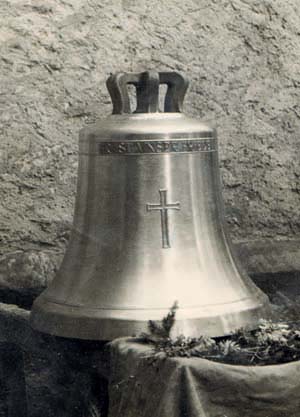 1952: Die Glocke der Stephanuskirche