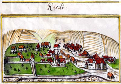 Riet im Jahr 1681