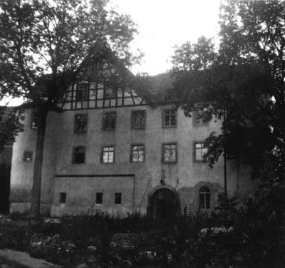 Das Schloss im Jahr 1922