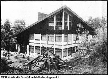 Zeitungsfoto: Strudelbachtalhalle